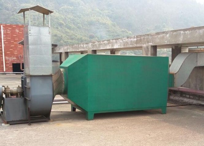 車間吸附廢氣設備密封圈加工廠廢氣處理（橡膠廢氣處理）工藝流程