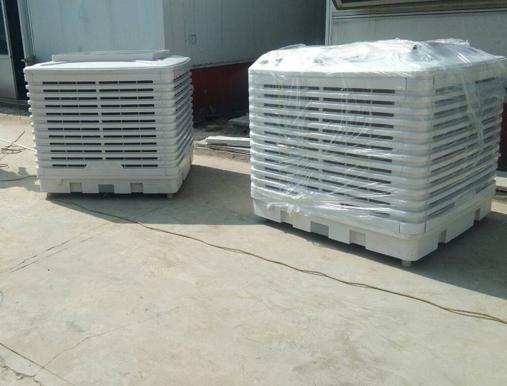 通風換氣型：如果室內空氣污濁，或者有異味等，同時還非常悶熱的車間廠房等場所，例如：印染車間、化工、電鍍或焊接、各種高密度養殖場所建議采用風機水簾降溫系統，此場所通風換氣是主要需求，兼顧降溫是次要需求。