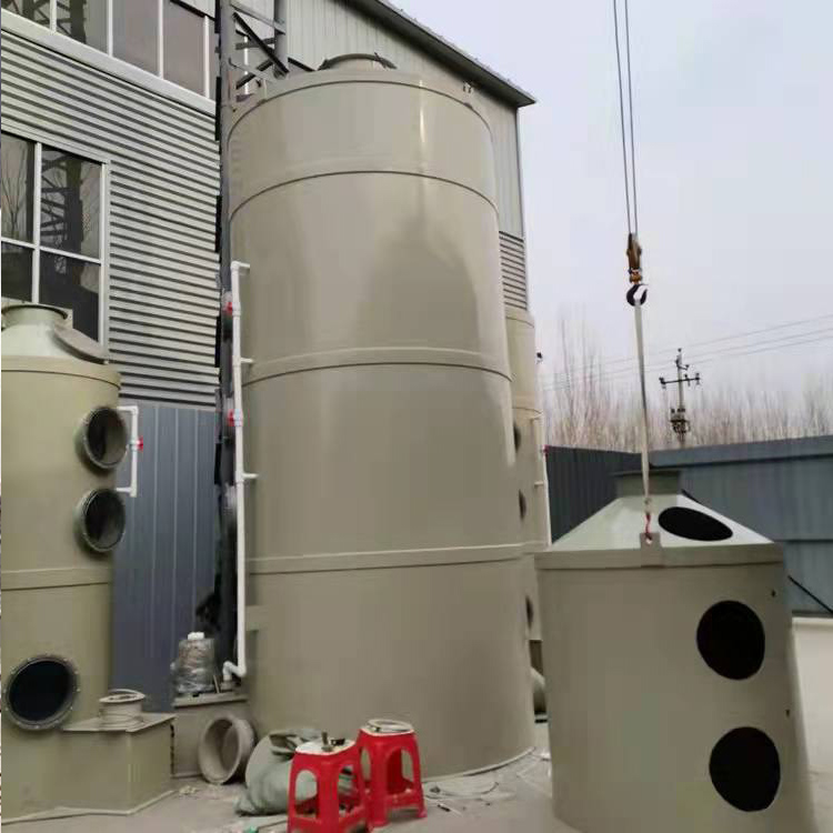廢氣處理噴淋塔的設計原理廢氣處理噴淋塔的工作原理及結構特點詳解環保廢氣處理工程 噴淋塔工作原理什么是二級噴淋塔?-廢氣處理設備行業小知識